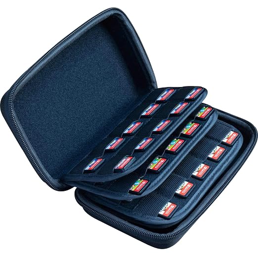 ButterFox 80 Switch Game Case for Nintendo Switch/Swith2, Switch Game Card Storage Holder or SD Memory Card Case (80 Black) - Image 3
