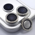 BONVAN for iPhone 17 Pro / 17 Pro Max Camera Lens Protector Bling Glitter Diamond Metal Crystal Tempered Glass Screen Accessories Rhinestones Lens Cover for iPhone 17 Pro/Pro Max (Silver) by BONVAN