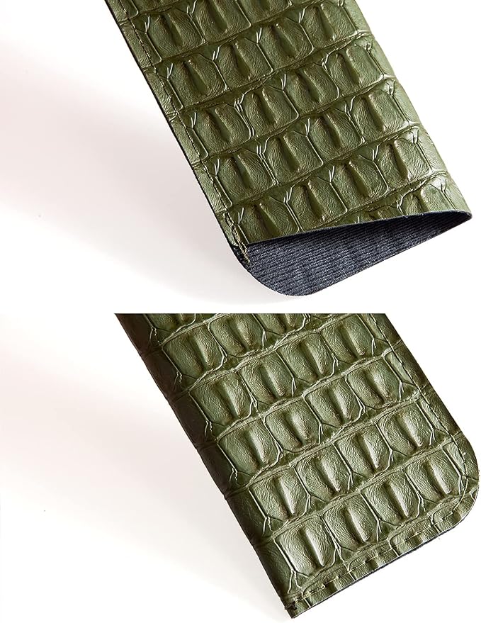 TRIUMPH VISION 3 Pack Reading Glasses Pouch Soft Case Eyeglass Sleeve Slim | Alternative to Bulky Case in bag, Lightweight Lined Padded Protect Optical lens Slip in, Cute Pattern Portable for Daily Use - Image 5