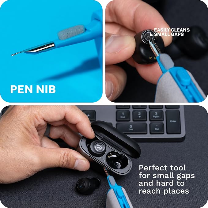 JLab Multipurpose Electronics Cleaning kit for Headphones, Earbuds, Keyboard, Laptop, Tablet, Cellphone, smartwatch - Image 6