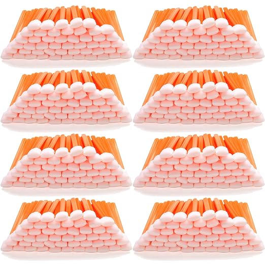 AAwipes Foam Cleaning Swabs (400 pcs, 5.25") - Lint Free Foam Tip Swab Cleanroom Sponge Stick Detailing Lab Swabs for Camera, Inkjet Printer, Optical Lens, Optical Equipment (C714C) by AAWipes