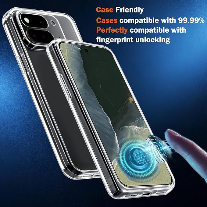 Ferilinso Screen Protector for Google Pixel 11 Pro Fold, Tempered Glass | 3 Pack, 9H+ Hardness, Military-Grade Shatterproof, Anti-Scratch, HD Clear, Case Friendly, Easy Installation, Bubble Free - Image 7