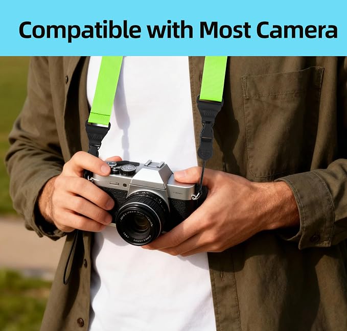 Adjustable iPad Strap:Comfortable Nylon Neck Strap Lanyard | for iPad/Samsung Tablet Case,Camera Binocular Crossbody Laptop Luggage Bag - Image 8