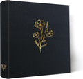 Holoary Photo Album 4x6 200 Photos, 200 Pockets 4”x6” Picture Album, Linen Fabric Cover Big Picture Book for Photos with Writing Area, 4x6 Photo Albums for Family Weddings Travel Memories(Black) by Holoary