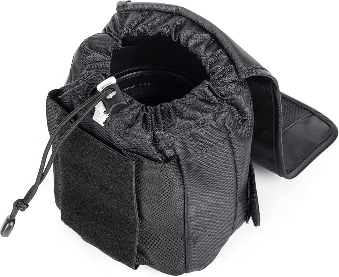 Think Tank Thin Skin 50 V3.0 Compressible Modular System Pouch for Wide-Angle Lenses with Hood Attached - Image 6