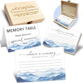 Share A Memory Card for Celebration Of Life - 50 Pcs Memorial Cards, Memory Box for Graduation Wedding, Funeral Keepsake for Celebration Of Life Decorations -A05 by BHTPNG