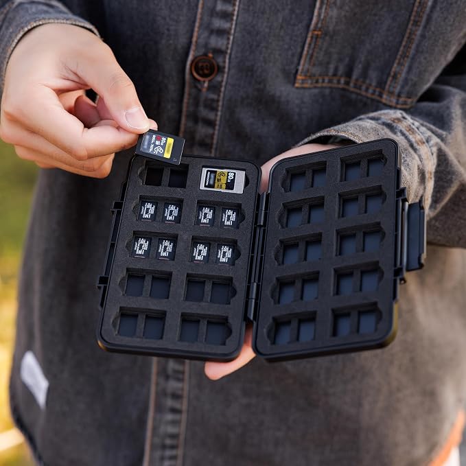 [Large Capacity] CFexpress Type A Card Case Storage (Not Fit Type B), 60 Slots Memory Card Organizer Holder Box for 40 TF Micro SD & 20 CFexpress Type-A Cards, for Sony A7RV A7SIII A7IV A7R5 A1 A9M3 - Image 7
