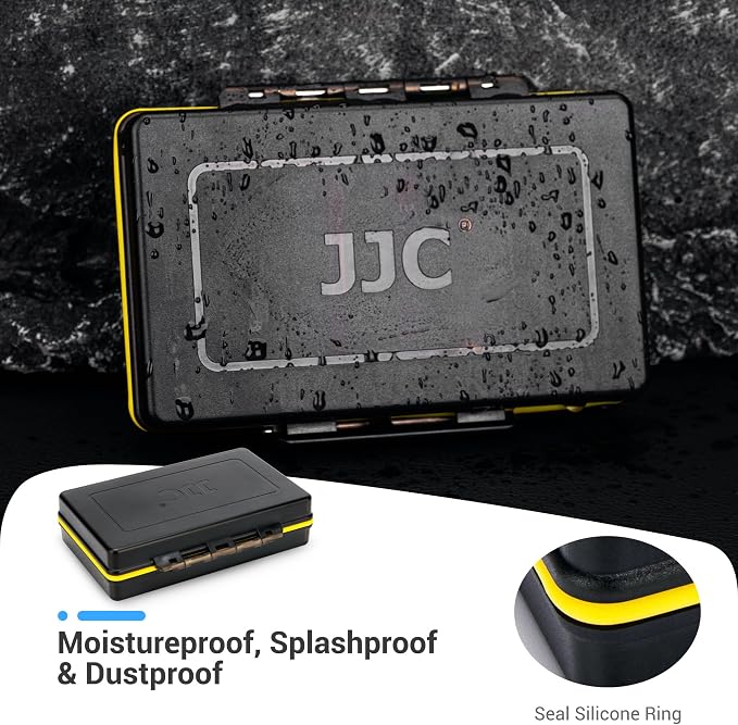 360 X5 Battery Case,Camera Battery TF Card Holder for 2 Insta 360 X5/X4/X3 Batteriers & 6 MicroSD Cards,Water-Resistant Action Camera Batteries Protective Organizer Box with Air Tag Slots(Only Case) - Image 4