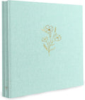 Holoary Photo Album 4x6 500 Photos 5 Pictures Per Page, 500 Pockets 4”x6” Picture Album, Linen Fabric Cover Big Picture Book for Photos, 4x6 Photo Albums for Family Weddings Travel Memories(Green) by Holoary