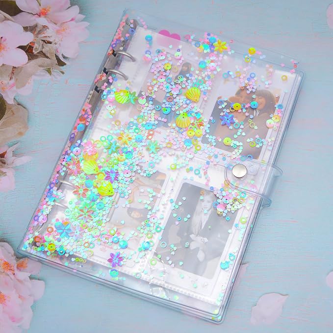 Polaroid Photo Album,Instax Mini Photo Album,200 Pockets Album Book | Photocard Album for Fujifilm Instax Mini 11 90 70 50S 26 25 9 8+ 7S/Polaroid Snap Kpop Photocard Holder Book (Color-2) - Image 2