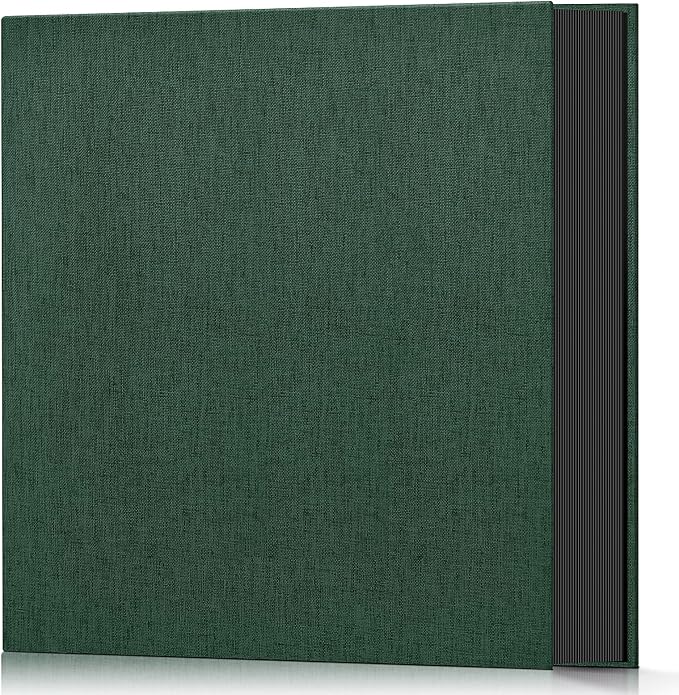 Popotop Photo Album 4x6 600 Pockets for Wedding Gifts,Linen Hardcover Picture Albums for Family Anniversary Baby Vacation Pictures by Popotop
