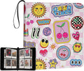Large Polaroid Photo Album Binder, 240 Pockets. Girly Texture | Fits Polaroid i-Type, 600, SX-70 and Instax Wide 3.5x4.25 films. Acid-free pages protect photos for long-term storage. by GoldbarleyDesign
