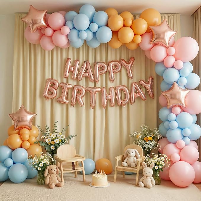 Beige Backdrop Curtain for Wedding Parties Backdrop Drapes 10x10FT | Wrinkle Free Polyester Curtain Backdrop Beige Draping Fabric for Backdrop Photoshoot Birthday Party Background,2 Panel 5x8FT - Image 3