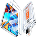 LK 2 Pack for Samsung Galaxy S25 FE Screen Protector [Auto-Dust Removal] | Fingerprint Unlock, 0 Bubble, 9H Tempered Glass Laptop Screen Protector S25 FE, Scratch-Resistant, HD Clear, Easy Install by LK