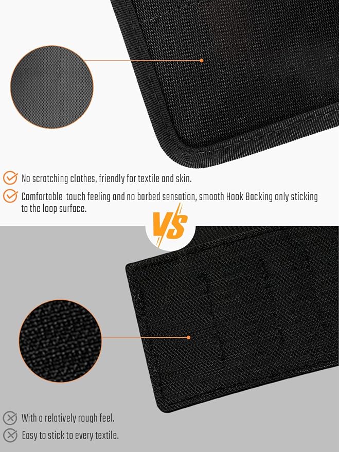 TACTICAL_GEEK EDC Organizer Board, Anti-Slip Elastic Woven Board, Utility Bag Insert Panel for Small Gear, Backpack Accessories (TCM11-M-Black) - Image 3