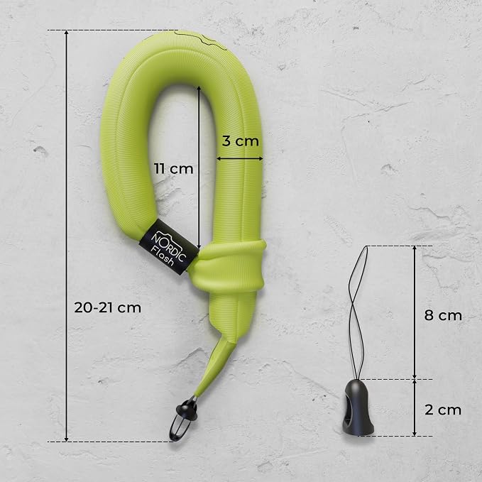 Nordic Flash Waterproof Phone & Camera Float Wrist Strap for Underwater | Waterproof Float Strap Compatible with GoPro Hero 13, Insta360 X4, DJI Action 5 Pro, iPhone, OM System TG-7 & Kodak WPZ2 - Image 6