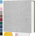 Zesthouse Photo Album Self Adhesive Pages, 60 Pages Magnetic Scrapbook Albums with Sticky Page, Photos Album Holds 8x10 & 5X7 & 4x6 & 6x8 & 3x5, Large Picture Book Ideal Gift for Family Wedding Baby by Zesthouse