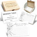 Share A Memory Card for Celebration Of Life - 50 Pcs Memorial Cards, Memory Box for Graduation Wedding, Funeral Keepsake for Celebration Of Life Decorations -A10 by BHTPNG