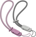 SURPHY 2 Pack Phone Lanyard, Phone Wrist Strap for Case, Camera Wrist Strap | Ultra-Light 2-Color Braided Phone Strap, Cellphone Charm Strap, Anti-Lost Wrist Lanyard for Women and Men, Lilac Purple Gray by SURPHY