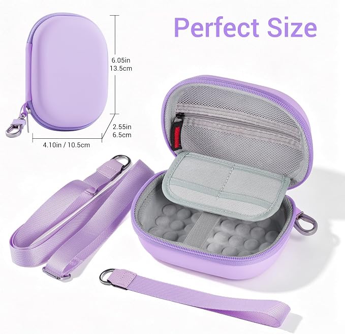 CoBak Carrying & Protective Case for Digital Camera,CAMKORY/Lecran/Duluvulu | for KODAK FZ55,FZ245,PIXPRO C1,WPZ2/Canon PowerShot ELPH 360/Sony DSCW800,DSCW830/Krlun/Lecnippy/Nsoela/VAHOIALD FHD 1080P - Image 8