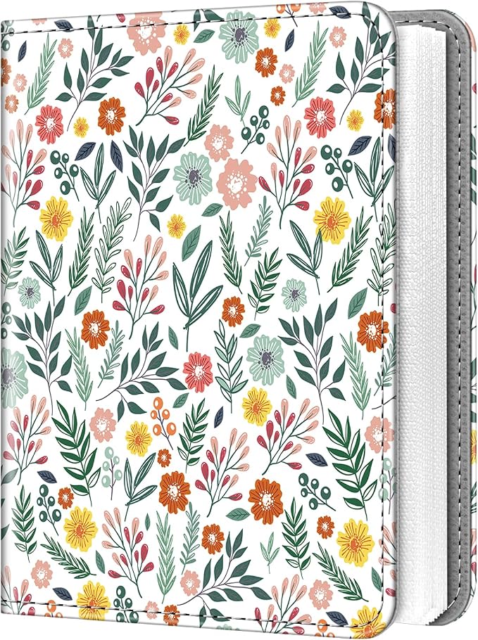 Fintie Instax Mini Photo Album for 2x3-Inch Film - 104 Pockets Small Albums for Fujifilm Instax Mini 12/11/99/40/7+/EVO/LiPlay/Link 3-2-1 Instant Camera/Polaroid Hi-Print Printer, Spring Bloom by Fintie