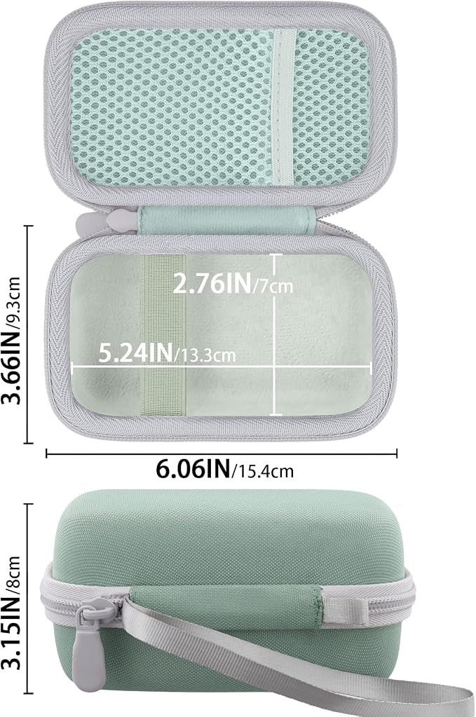 Camera Case for KODAK EKTAR H35/H35N/Snapic A1 Frame Film Camera | Protective Storage Box, Portable Carrying Box, Hard Protective Is Specifically Designed, Mesh Pocket, Sage Case - Image 6