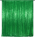 Poise3EHome Green Sequin Backdrop Curtain, 10Ft x 10Ft Green Glitter Backdrop Curtains, Sequence Xmas Thanksgiving Backdrop Drapes for Wedding Party Festival Decor by Poise3EHome