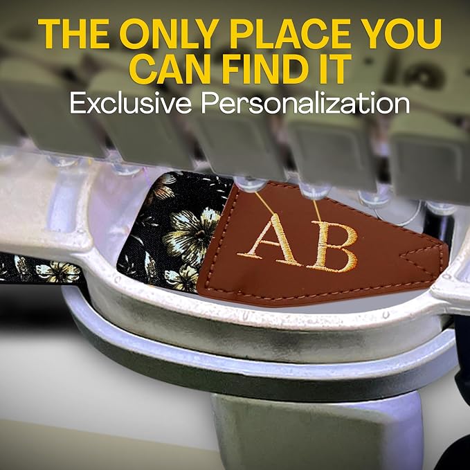 Art Tribute Camera Strap Personalized With Name | Shoulder, Crossbody & Neck, Fits All Cameras, Canon Nikon Sony Fujifilm, Padded Strap, Quick Release & Leather Ends - Image 4