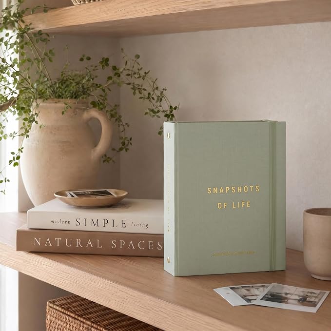 Beautiful Polaroid Photo Album for 2x3" Photos - Holds 240 Pictures | Safely Stores 240 Pictures of Unique Memories - The Perfect Instax Mini Compatible Book for Trading Collection Cards - Image 3