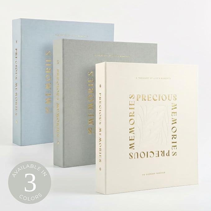 Beautiful Linen Photo Album For 4x6 Photos - Holds Up To 500 Pictures | Safely Stores Unique Memories - The Perfect Large Book for All Pictures of Treasured Family, Baby or Wedding Moments - Image 8