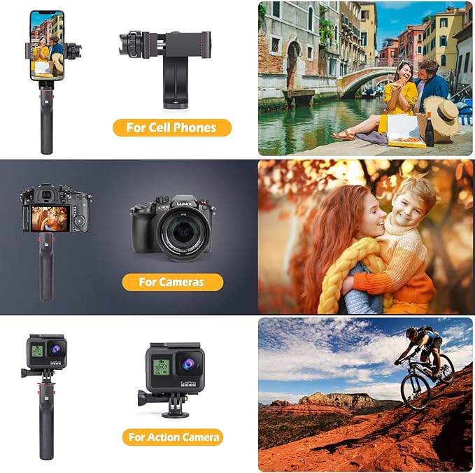 Zeadio Smartphone Video Rig, Phone Stabilizer Grip with a Detachable Side Handle, Universal Video Recording Cage, Compatible with All Smartphones for Vlogging Filmmaking Live Streaming - Image 7