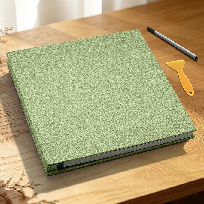 Large Photo Album Self Adhesive Scrapbook Album for 4x6 5x7 8x10 Pictures DIY Photo Book as Scrapbooking Supplies Kits, Birthday Gifts for Women Mom Wedding Baby Family Travel - Image 6