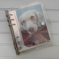 Photo Album For 2X6 Photo Booth Slip In Strips And 4X6 Pictures - 6 Ring Notebook Binder With 20 2 By 6 Sleeves - Fits 80 Photobooth Prints (CLEAR SPARKLE, 4X6) by SMILEWAVE