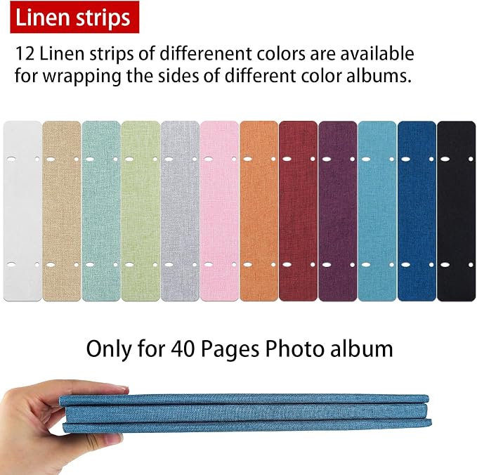 Vienrose Photo Album Self Adhesive Refill Pages 11x10.6 20 Pages | Self Adhesive Pages, 10 Sheets 20 Pages, Fits 11X10.6 Inch Photo Album, Clear Film - Image 3