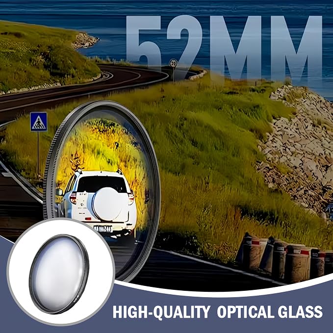 IKPOPIM 2-in-1 Magnetic CPL & Star Filter Lens, 52mm Universal Phone Lens CPL Polarizer Filter, Magnetic Lens Filter for Phones Improve Shooting Effects (Dual Lens 1Pcs) - Image 4