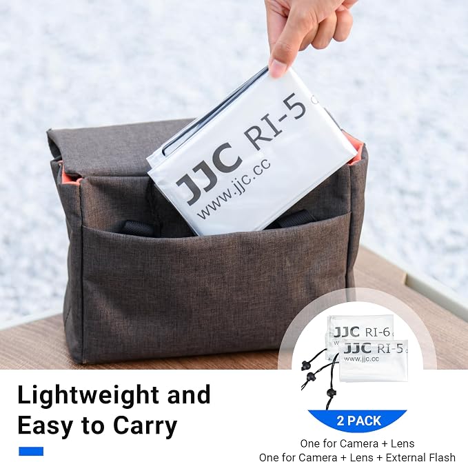 1+1 Clear Camera Rain Cover w/Without Flash for Camera + Lens up to 18" | Waterproof,PE Material,Dust-Proof,for EOS 4000D 90D 80D 77D 70D 6D Rebel T8i T7i T7 T6i T6 D800 D7500 D7200 D5600 D3500 A7RVI - Image 7