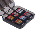Amazon Basics Portable Game Storage Case for 24 Nintendo Switch Games, Compact Game Card Holder with Organized Slots, 3.4 x 3.4 x 1 Inches, Black by AmazonBasics