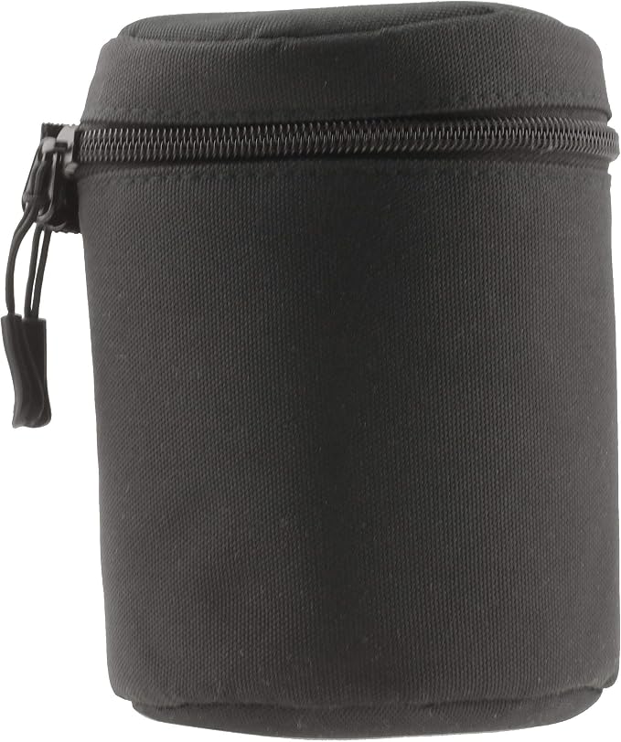 Navitech Black Water Resistant Camera Lens Case Compatible with Nikon NIKKOR Z 20mm f/1.8 S by Navitech