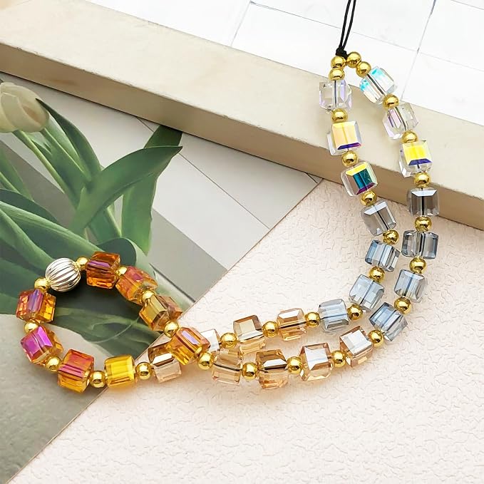 Beaded Camera Wrist Strap Cute Digital Camera Charm Lanyard Phone Chain Keychain Beaded Phone Lanyard Bag Charm - Image 5