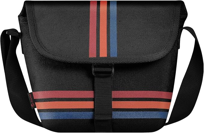 FINTIE Crossbody Camera Bag for Polaroid Now+ Generation 3/2/1 I-Type | Polaroid Originals OneStep+/Onestep 2 VF Canvas Protective Camera Case with Adjustable Strap and Inner Pocket by Fintie