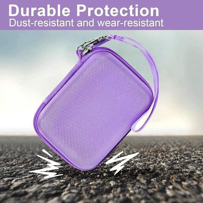ALKOO Digital Camera Case for CAMKORY, Camera Pouch for KODAK Pixpro -Purple - Image 5