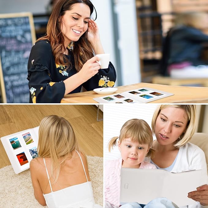 256-pocket Instant Photo Album for Fujifilm Instax mini Photo, White | Album Book for PoIaroid Instant Camera, for Wedding Anniversary Birthday Travel Memories, Keep Your Unique Memories Safe - Image 8