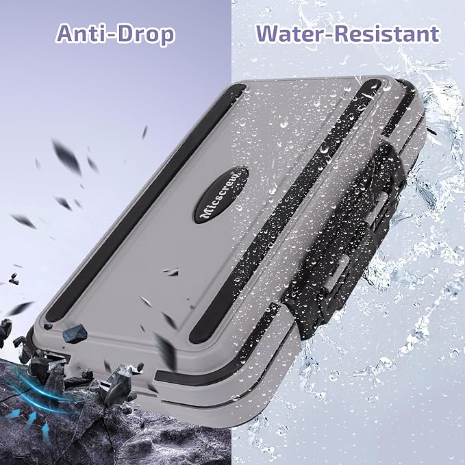 36-Slot SD Card Holder, Memory Card Case with ABS Shell for Camera | SD Card Organizer with 36 Transparent Holders and 60 Writable Labels, Camera Card Storage - Image 4