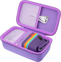 khanka Case for Polaroid Go Generation 3 Mini Instant Camera,Purple | Fits for Polaroid Go Generation 2(6282),Accessory Storage Pocket, Travel-Ready Portable Storage,Case Only by khanka