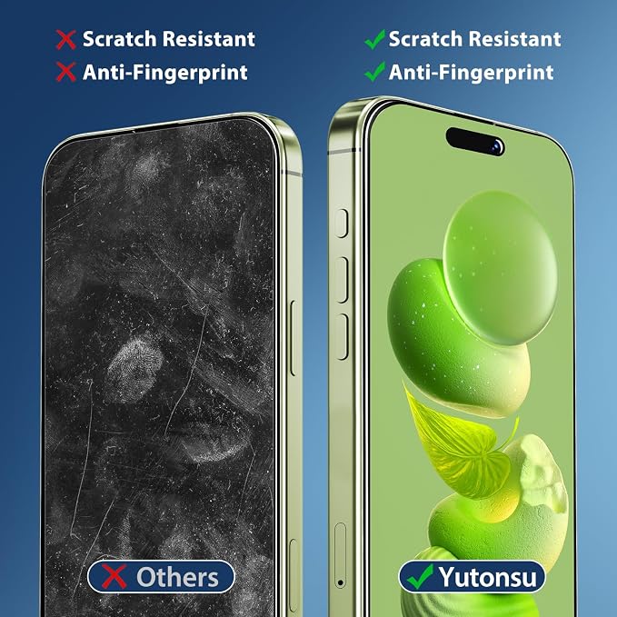2 Pack Tempered Glass Screen Protector for iPhone 17 6.3-Inch | with 2 Pack Camera Lens Protector, Anti Scratch, Bubble Free, Case Friendly - Image 4