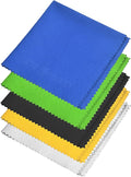 Eco-Fused XL Microfiber Cleaning Cloths - 5 Pack - 12 x 12 inch (30.5 x 30.5 cm) - Quickly Remove Fingerprints, Dust and Smudges from Tablet, TV and Notebook Screens Without Scratches or Marks by Eco-Fused
