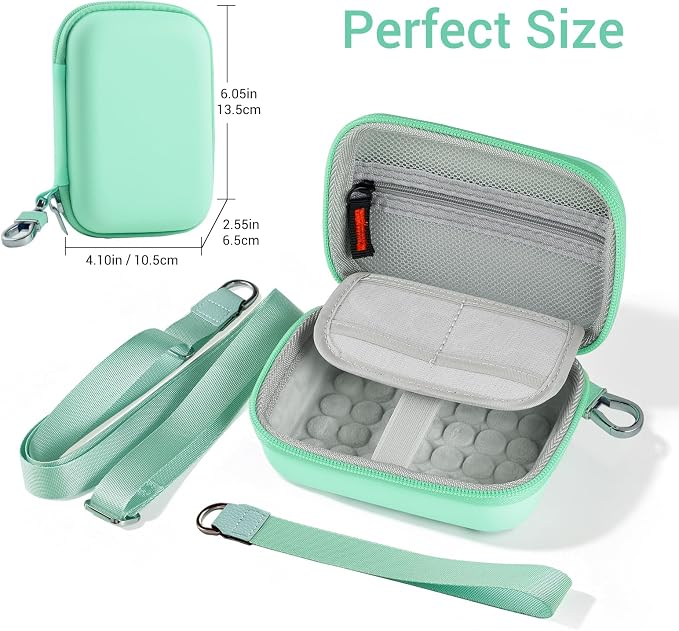 CoBak Carrying & Protective Case for Digital Camera,CAMKORY/Lecran/Duluvulu | for KODAK FZ55,FZ245,PIXPRO C1,WPZ2/Canon PowerShot ELPH 360/Sony DSCW800,DSCW830/Krlun/Lecnippy/Nsoela/VAHOIALD FHD 1080P - Image 8