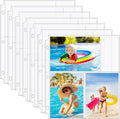MaxGear 120 Pack 4x6 Photo Sleeves for 3 Ring Binder (720 Picture),3 Pocket | Heavy-Duty Archival Page Protectors, Clear Photo Album Refill Pages, Plastic Postcard Sleeves, Recipe Card Binder Inserts by MaxGear