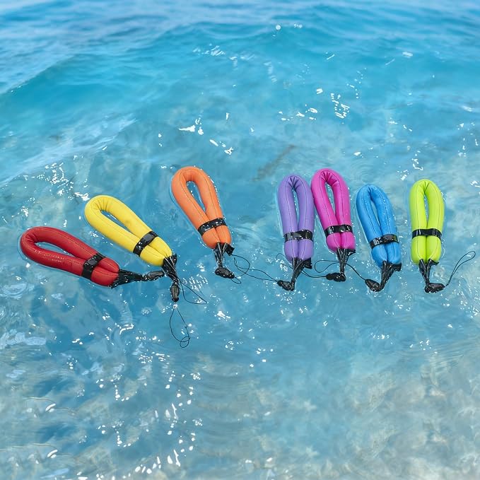 JJC Waterproof Camera Floating Wrist Strap for Olympus TG-7 Kodak WPZ2 | Float Lanyard for Olympus Tough TG7 TG6 Kodak Pixpro WPZ2 Gopro Hero 13 12 Nikon Coolpix W300 Underwater Camera Cell Phone - Image 8