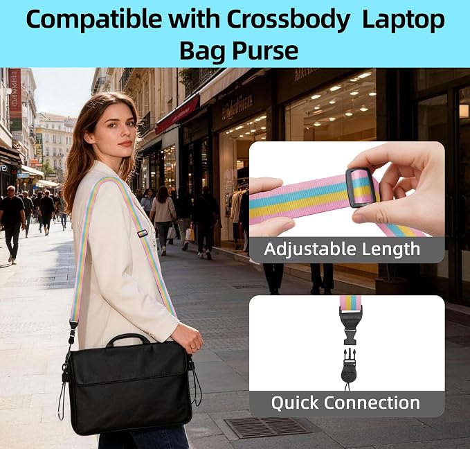 Camera Strap Kids, iPad Strap Nylon Neck Lanyard | for iPad/Samsung Tablet Case,Camera Binocular Crossbody Laptop Luggage Bag - Image 7
